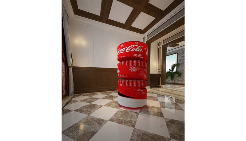 Coca Cola Orta Teşhir Standı 